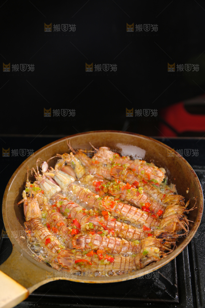 椒盐皮皮虾