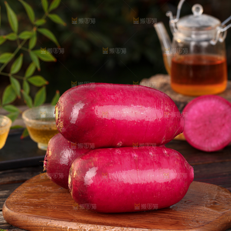 紫美人萝卜