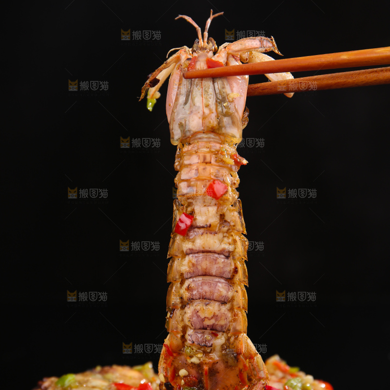 椒盐皮皮虾