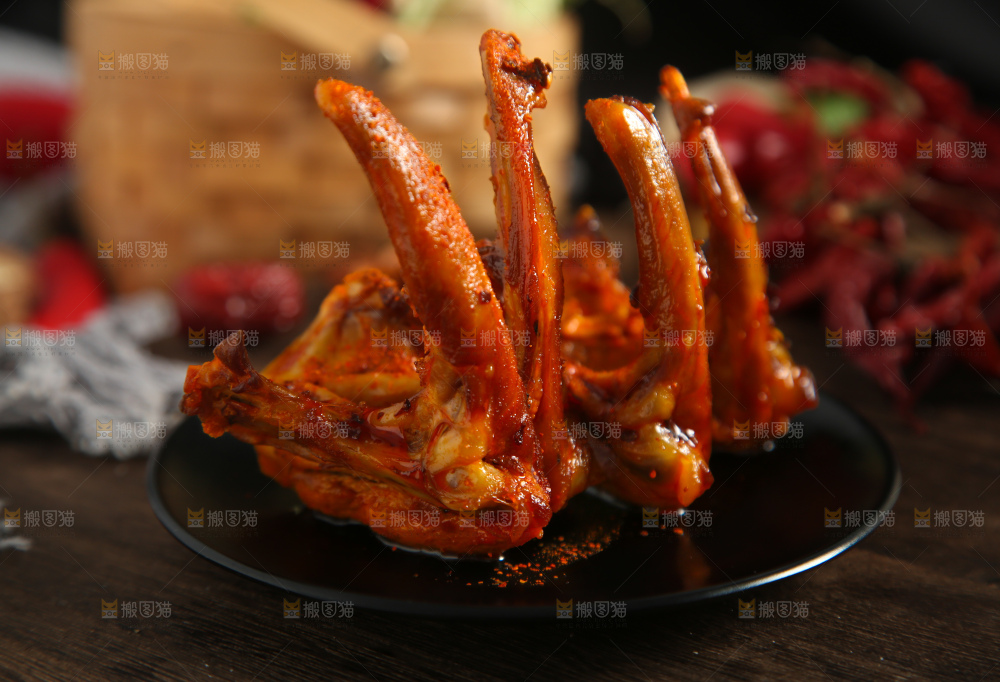 卤鸡锁骨