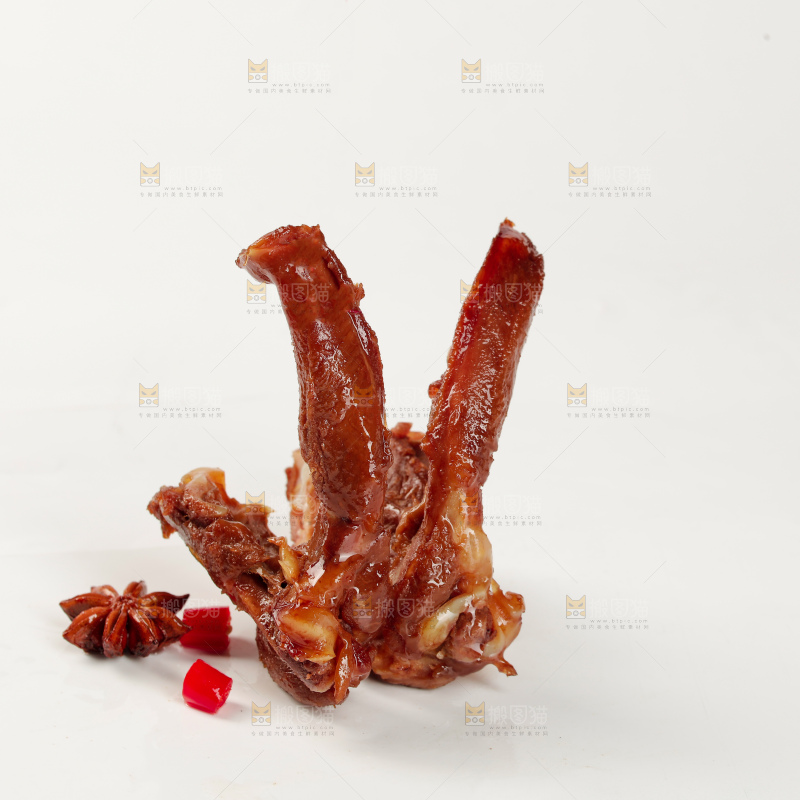 卤鸡锁骨