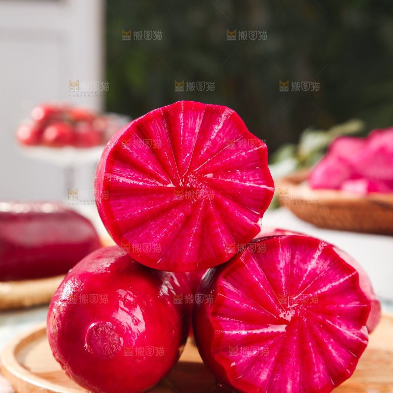 紫美人萝卜 