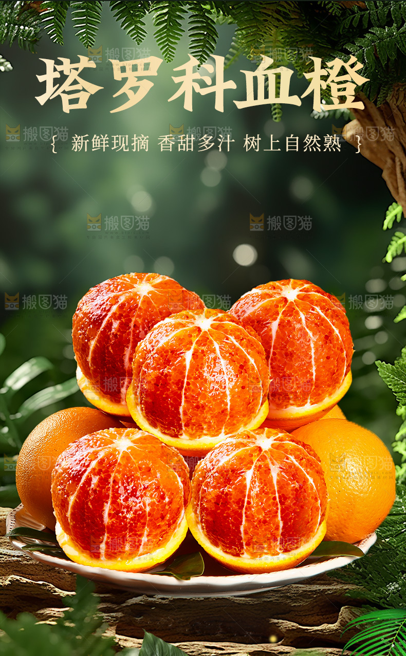 塔罗科血橙详情页
