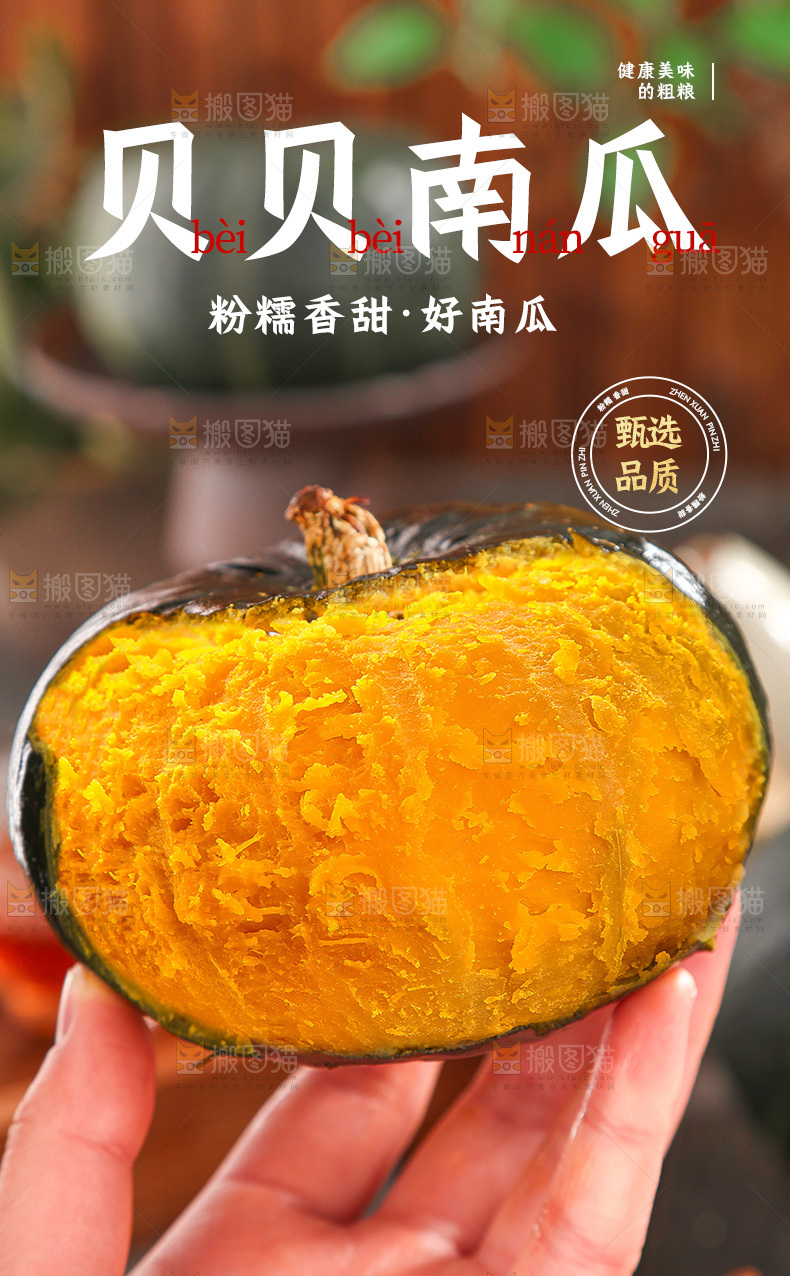 贝贝南瓜详情页