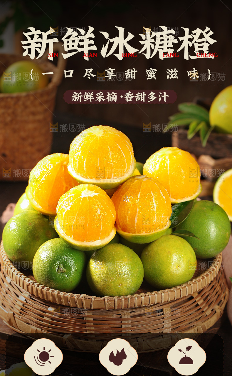 冰糖橙详情页