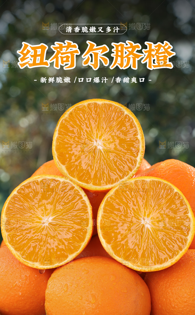 纽荷尔脐橙详情页