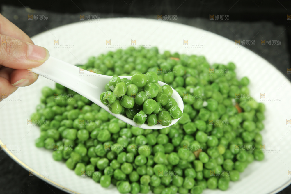 清炒青豆