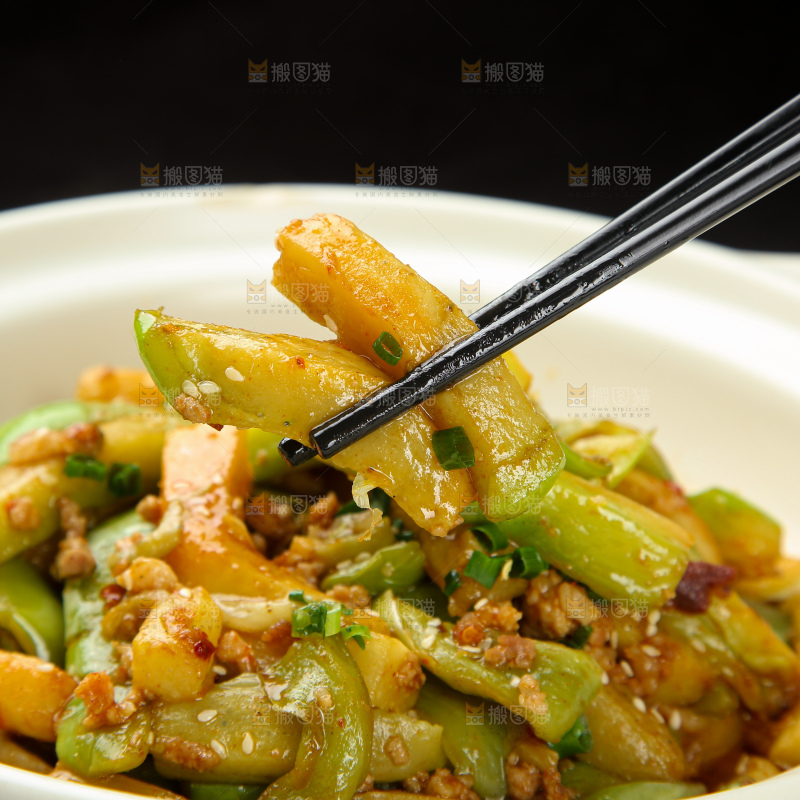 肉沫茄子煲