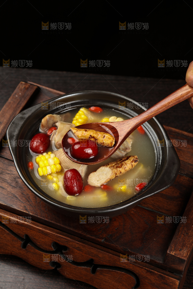 牛大力鹌鹑汤