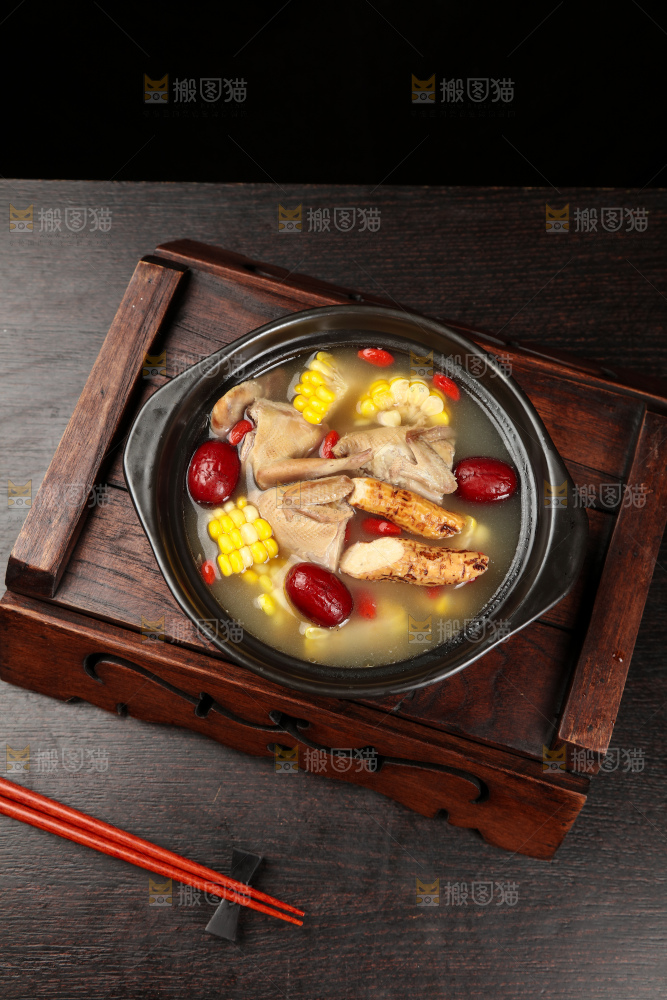 牛大力鹌鹑汤