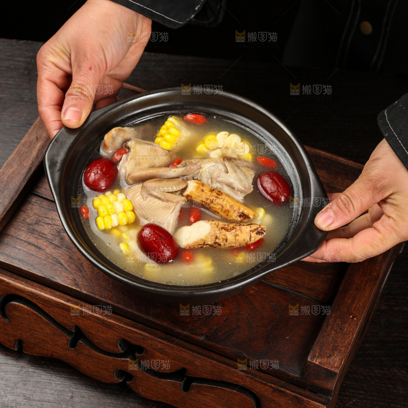 牛大力鹌鹑汤