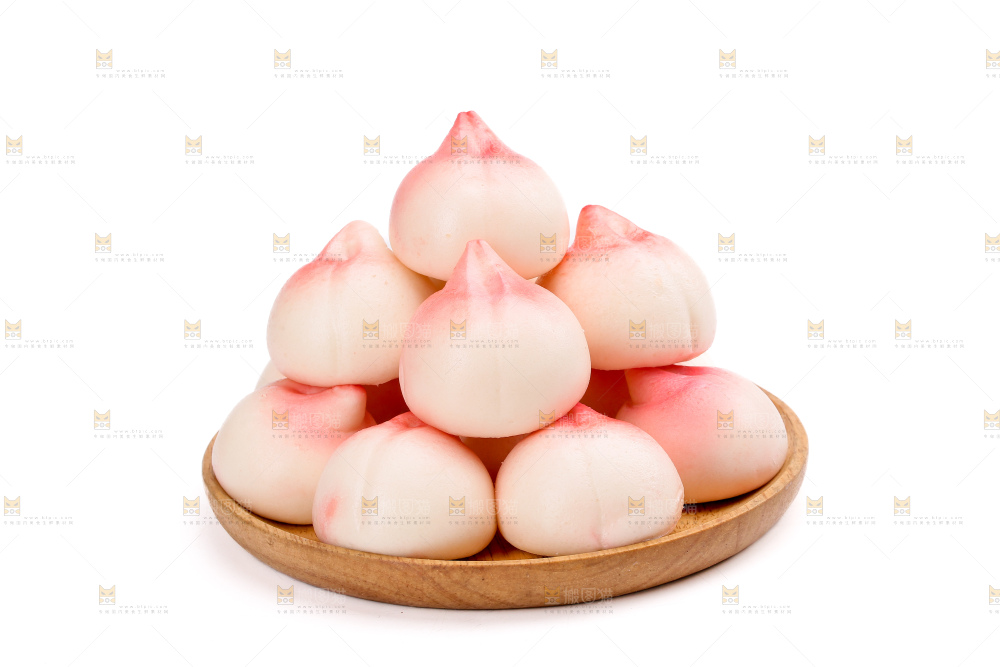 寿桃豆沙包