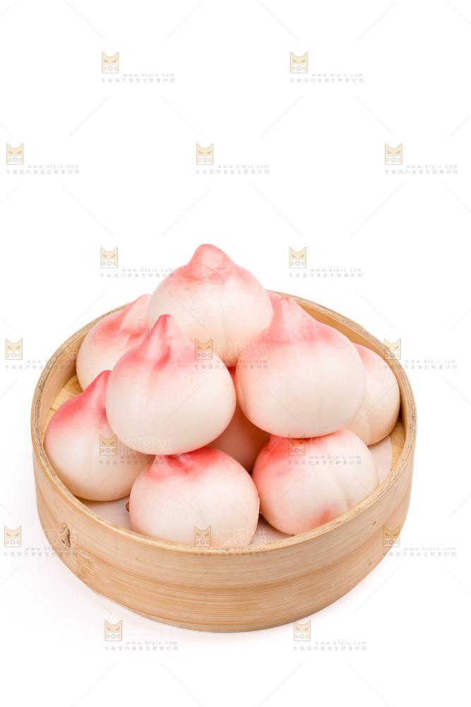 寿桃豆沙包