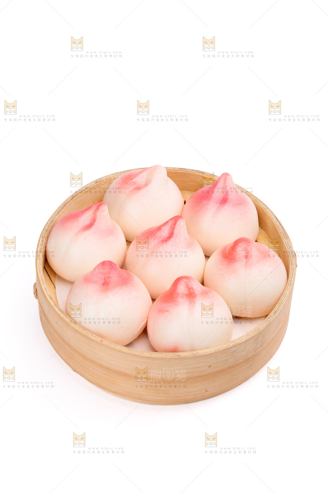 寿桃豆沙包