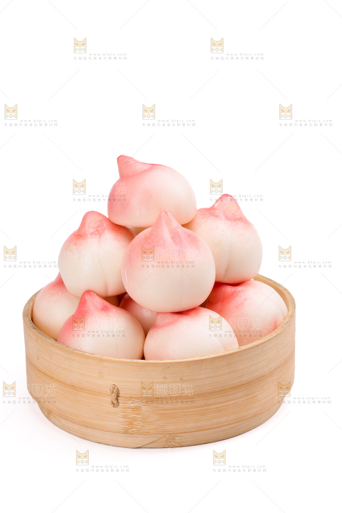 寿桃豆沙包