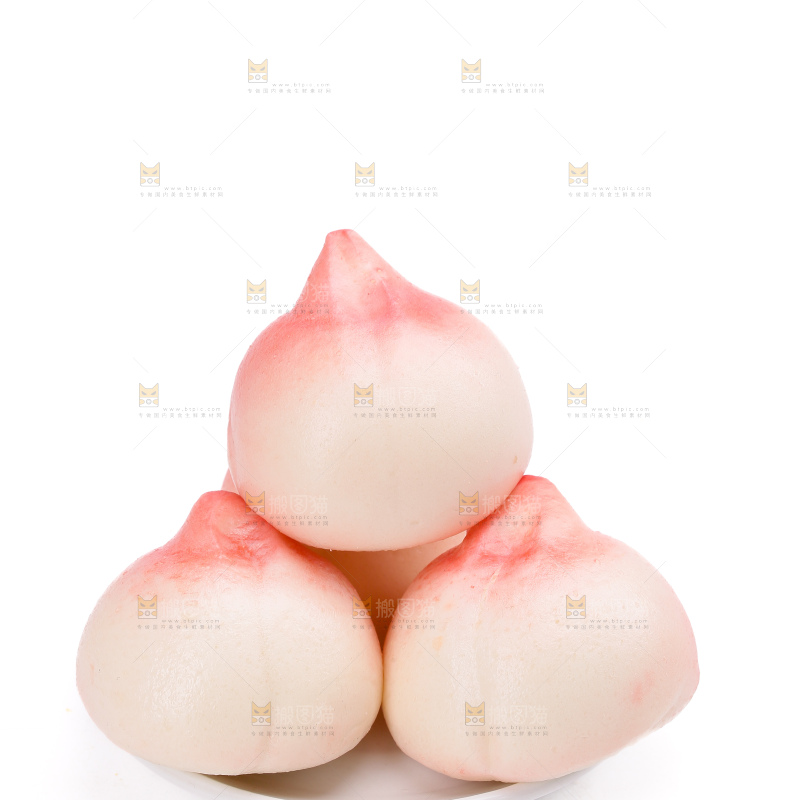 寿桃豆沙包
