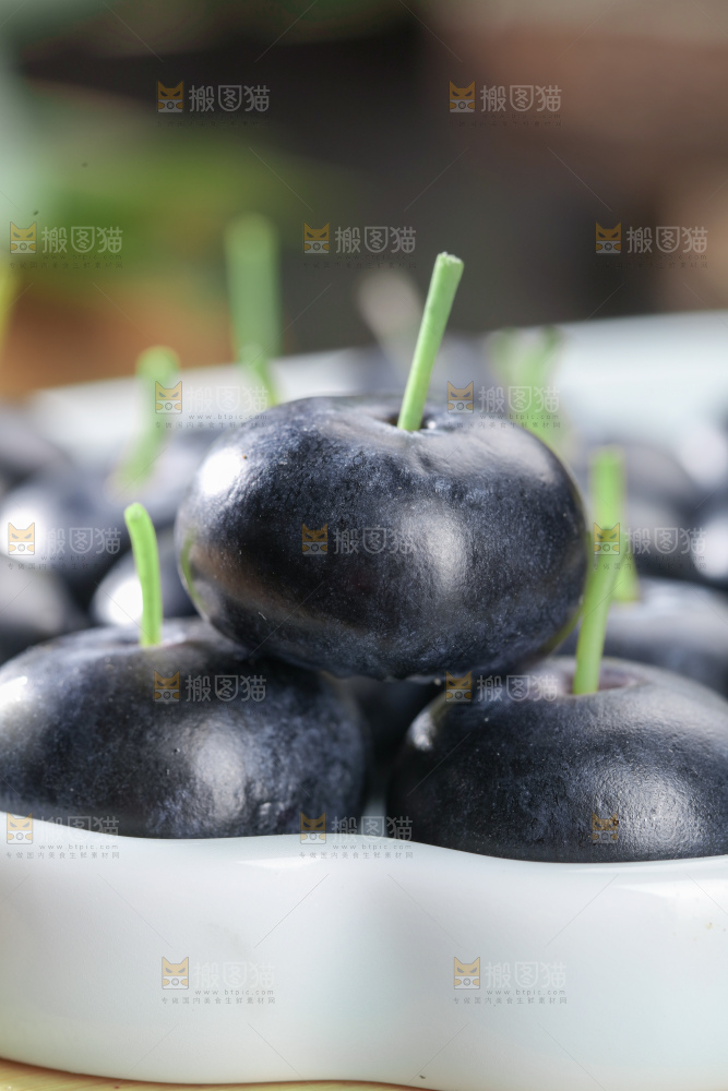 带杆蓝莓
