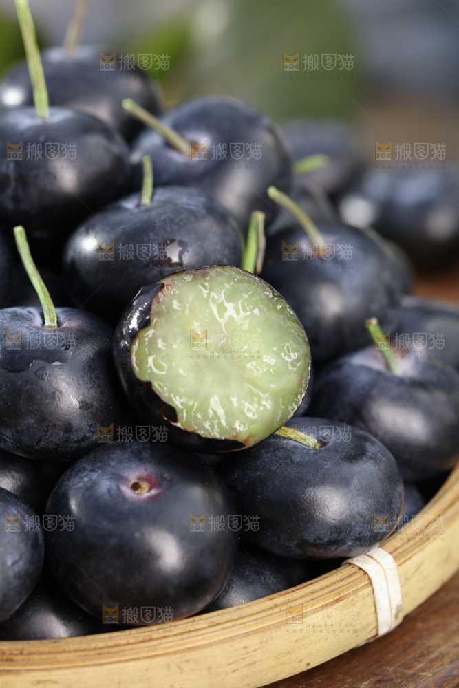 带杆蓝莓