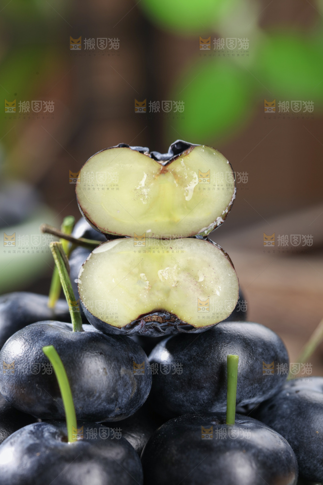 带杆蓝莓