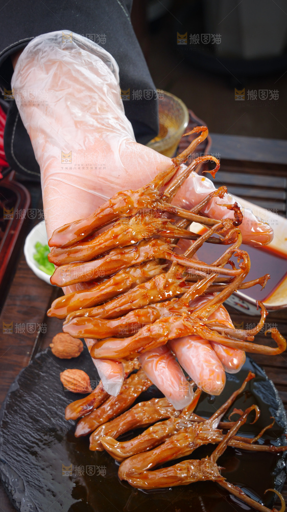 香辣鸭舌