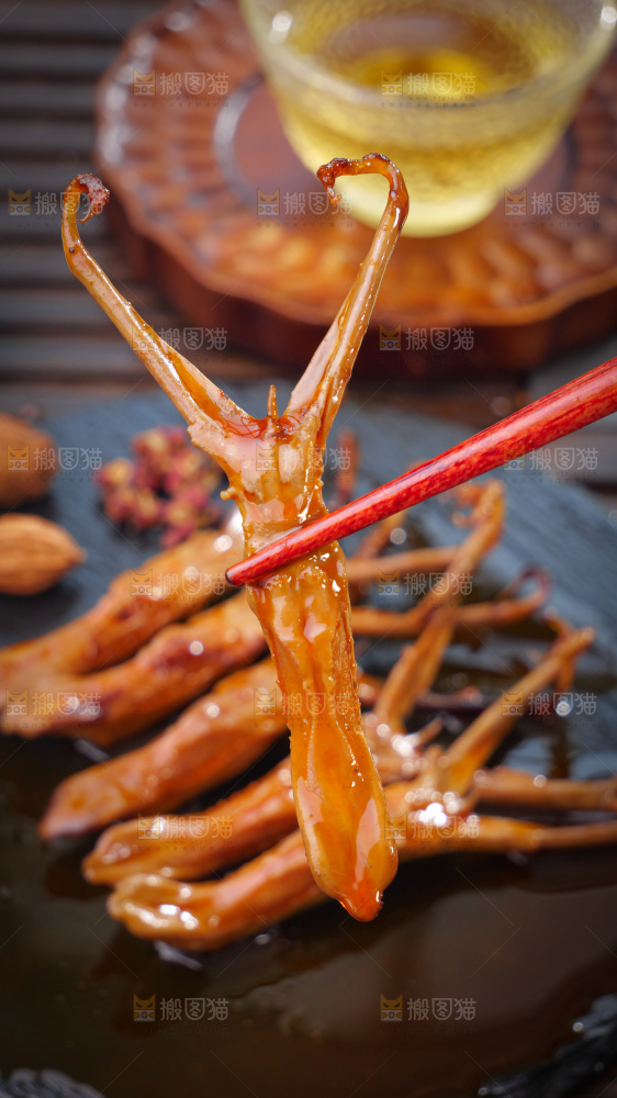 香辣鸭舌