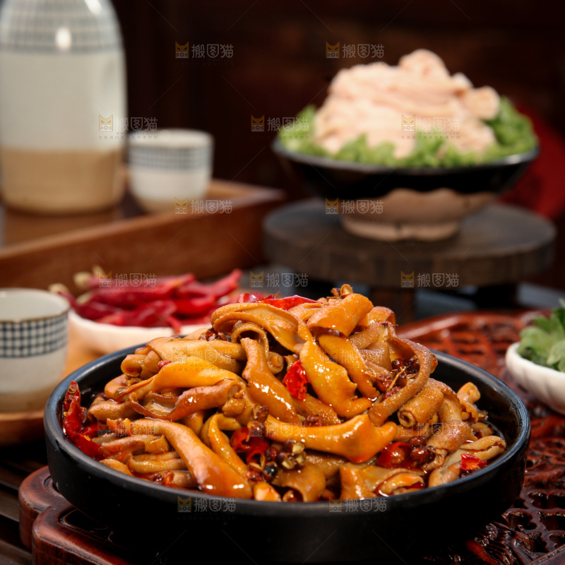 辣卤鸭肠