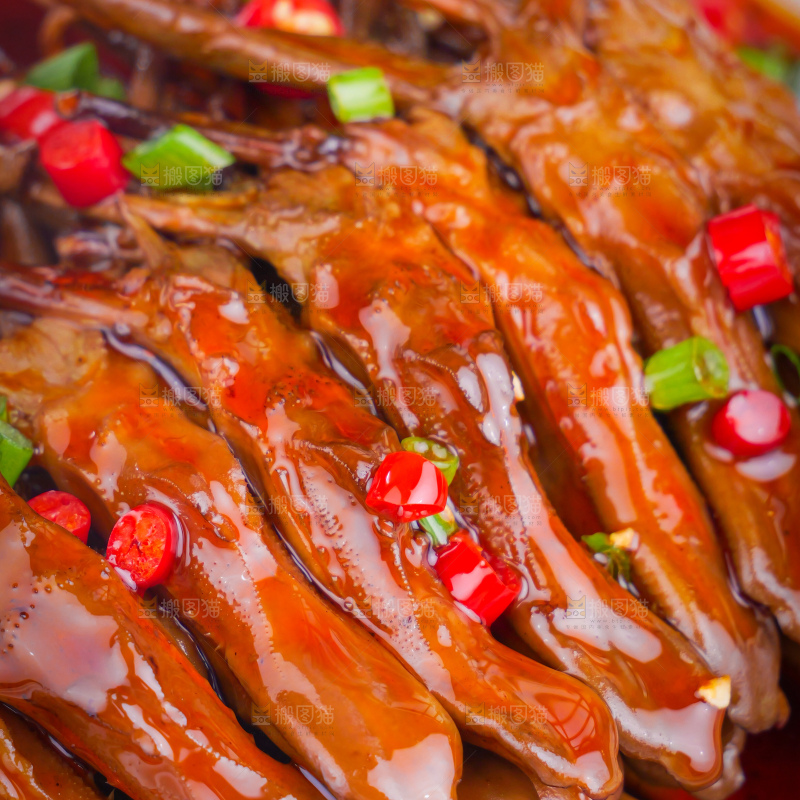 香辣鸭舌