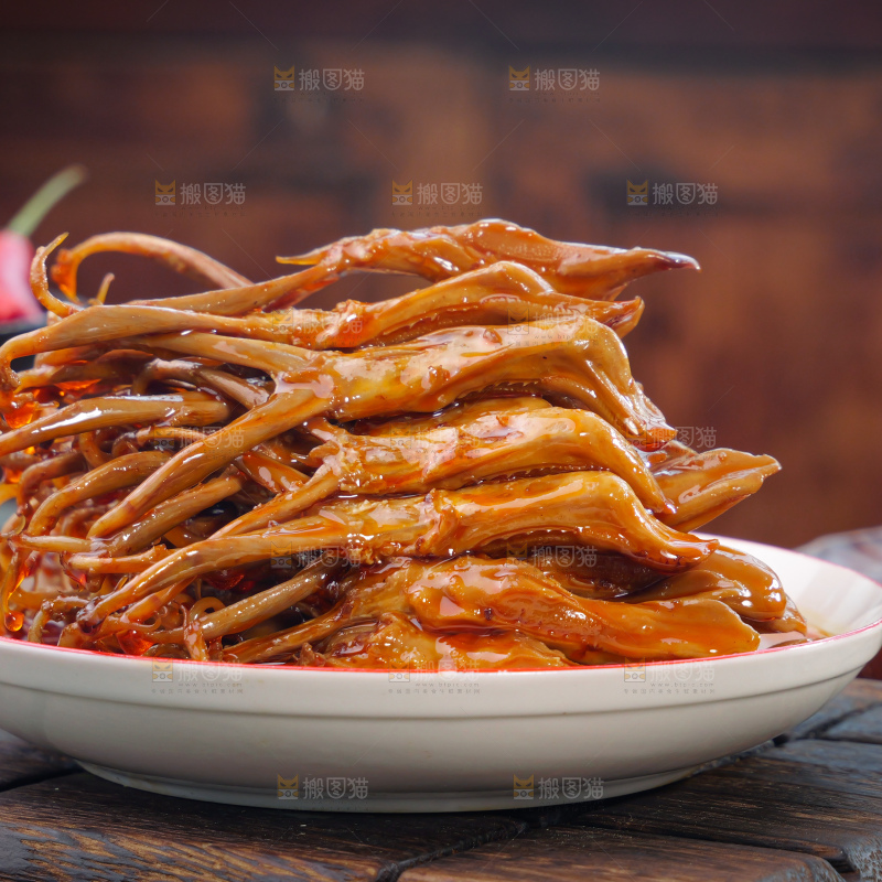 香辣鸭舌