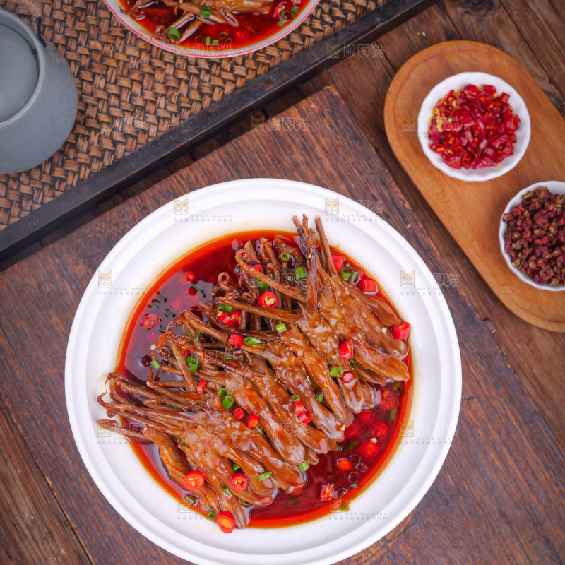 香辣鸭舌
