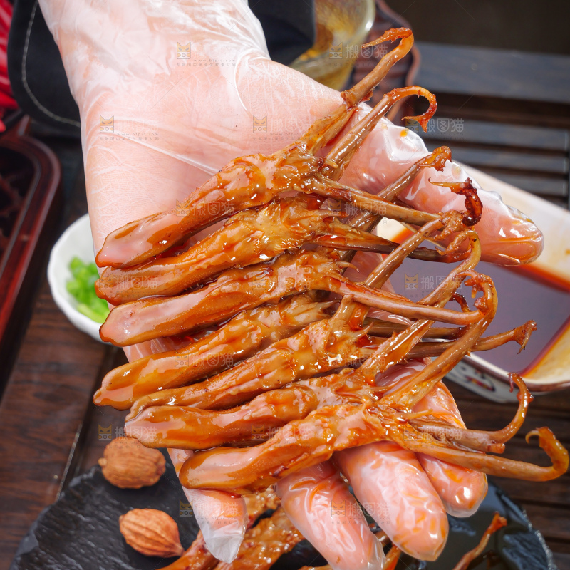 香辣鸭舌