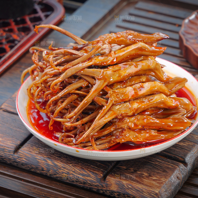 香辣鸭舌