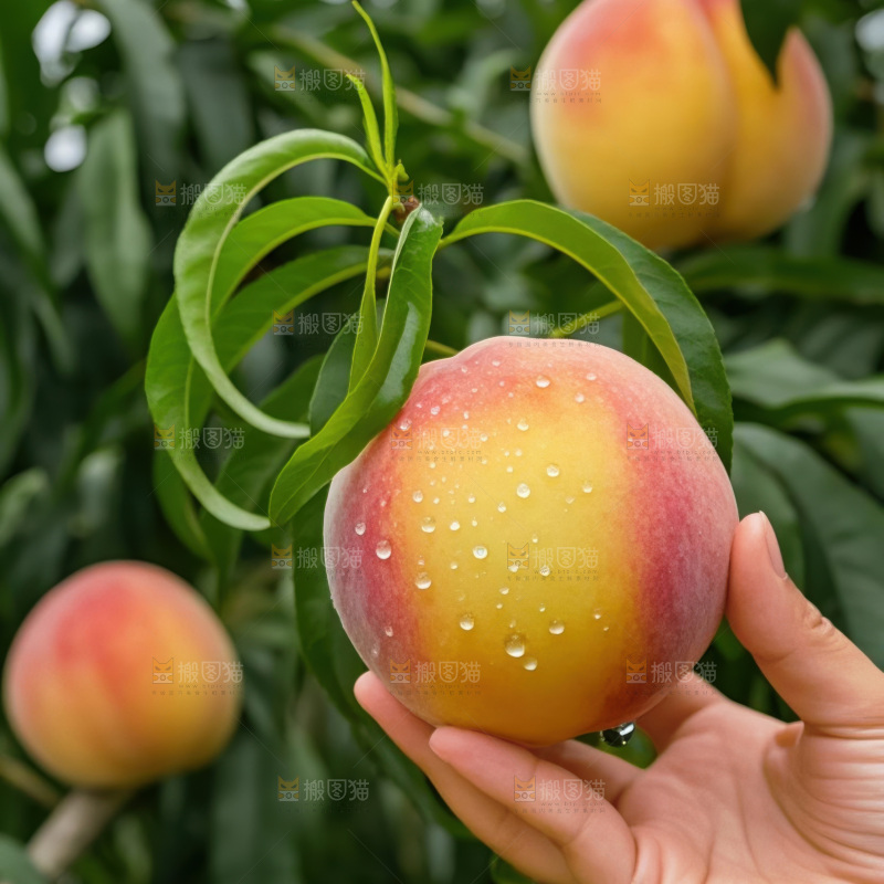 彩虹黄桃