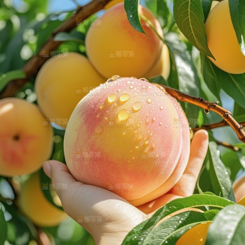 彩虹黄桃
