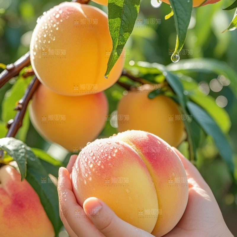 彩虹黄桃