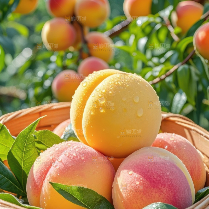 彩虹黄桃