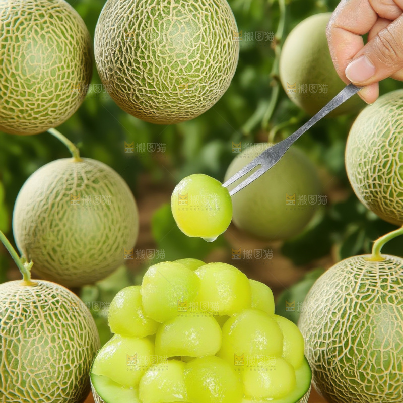 网纹蜜瓜
