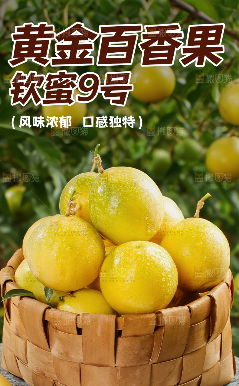 黄金百香果详情页