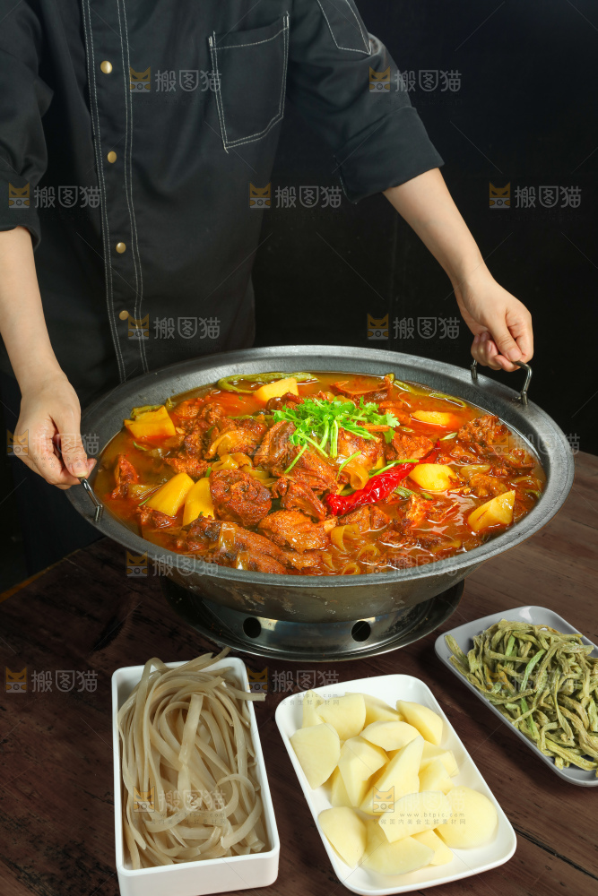 铁锅炖大鹅