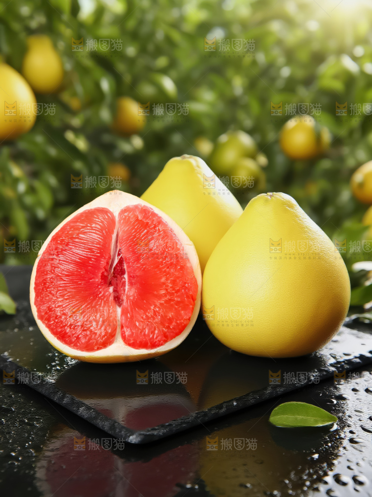 红心蜜柚