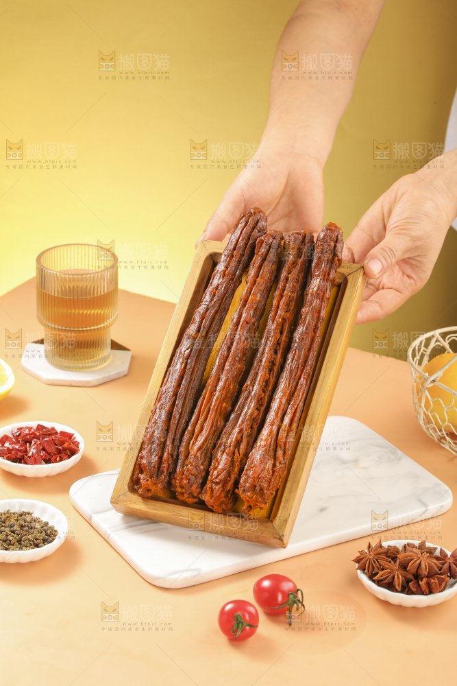 风干鸭脖