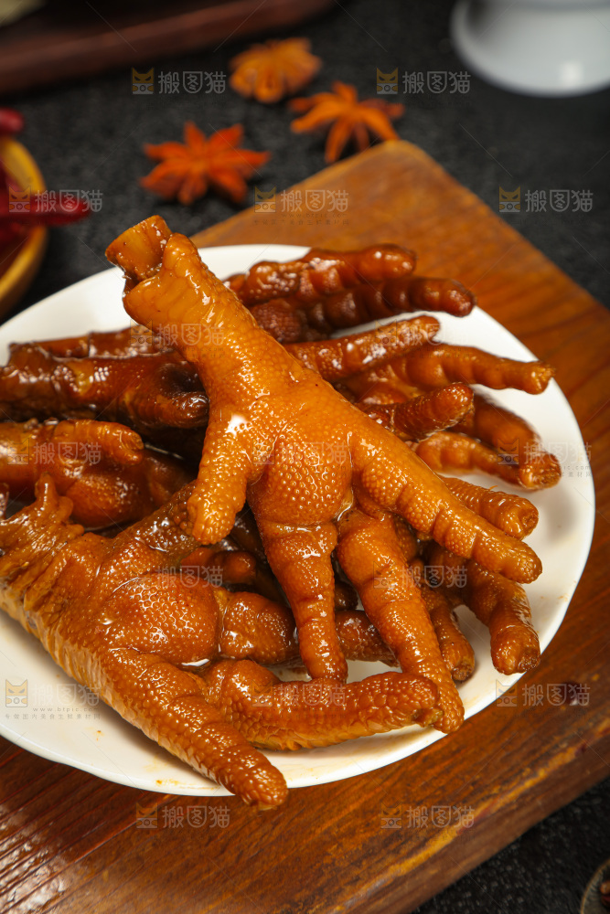 卤鸡爪