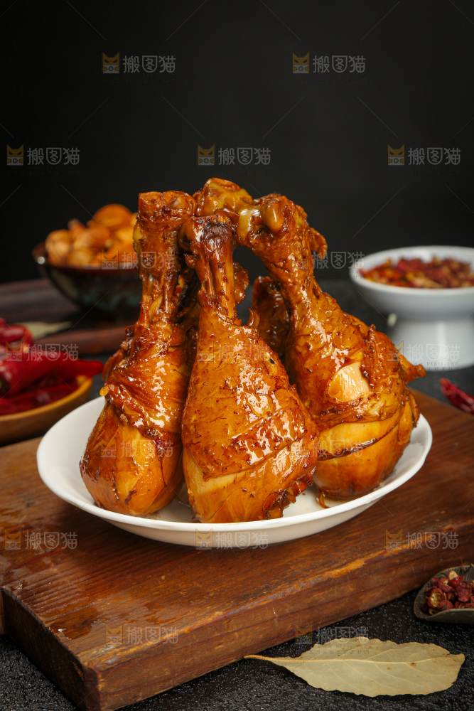 卤鸡腿