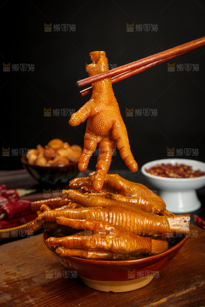 卤鸡爪