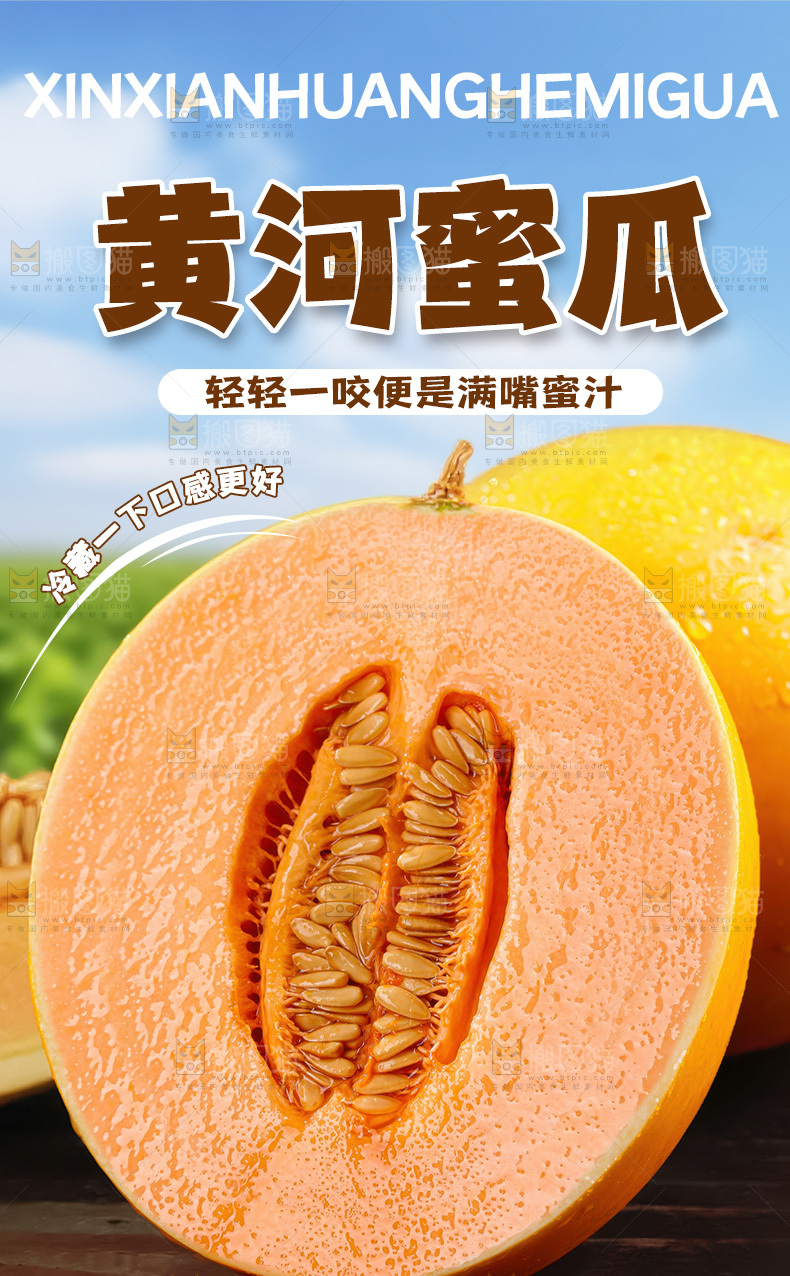 黄河蜜瓜详情页