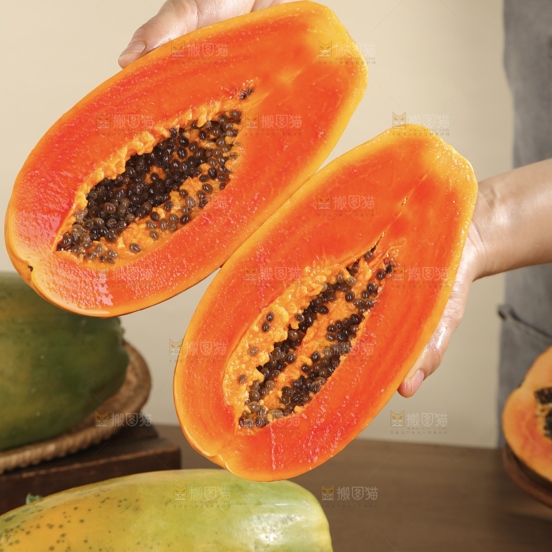 红心木瓜