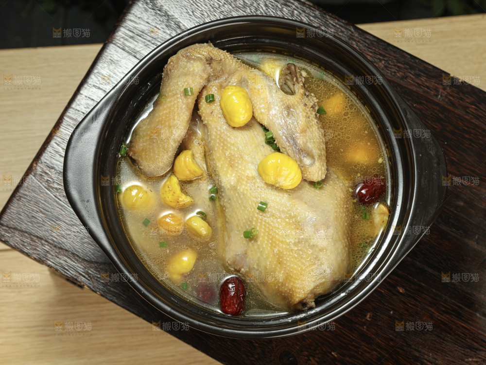 板栗炖鸡