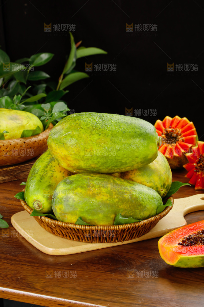 红心木瓜