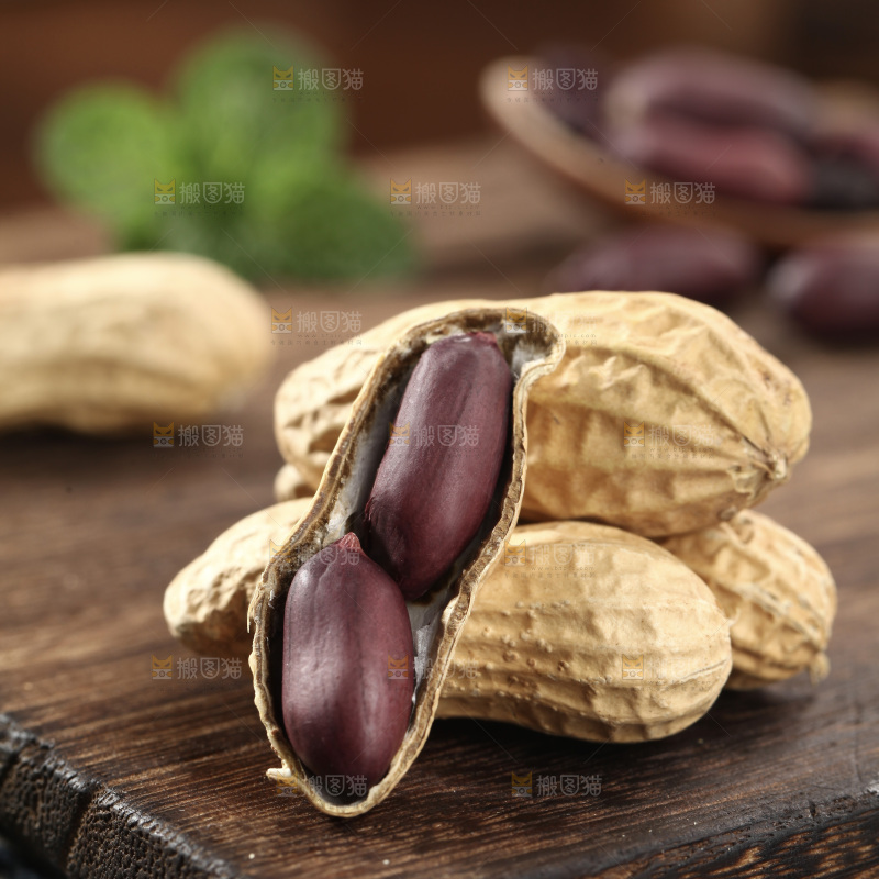 黑皮花生