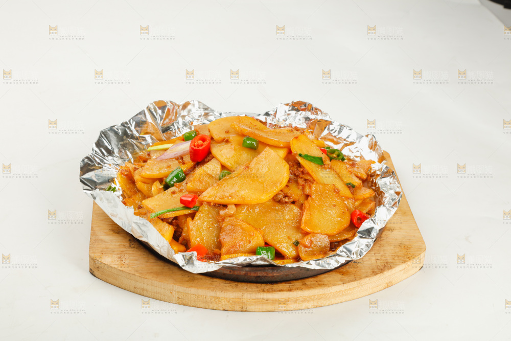 干锅土豆片