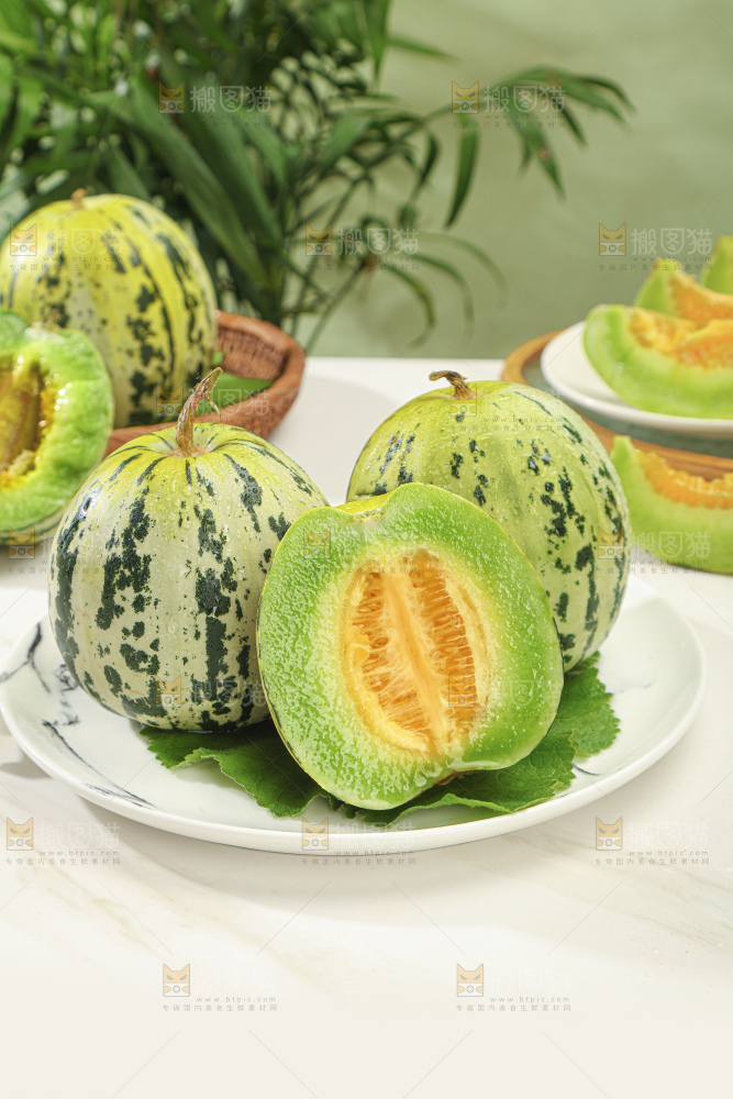 花蕾甜瓜